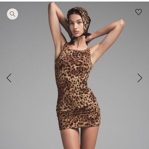 Skims x Dolce & Gabbana cotton rib, scoop tank dress